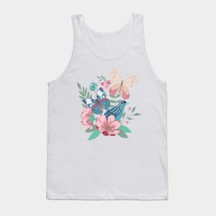 Birds, Butterflies, Blooms  and Bugs Tank Top